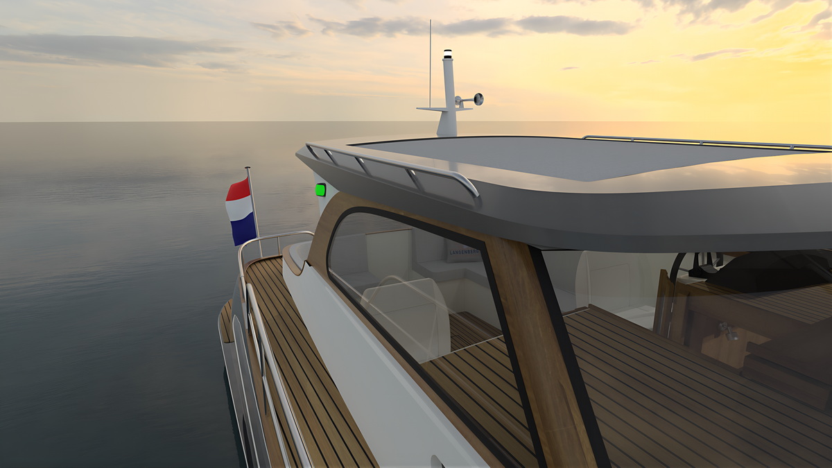 Overwijk C-41 Hardtop met houten raamopstand en vast dak